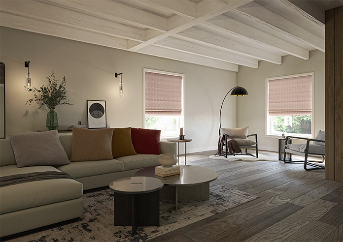 Braemar, Sirocco Red - Twist&Fit Roman Blind - Image 6